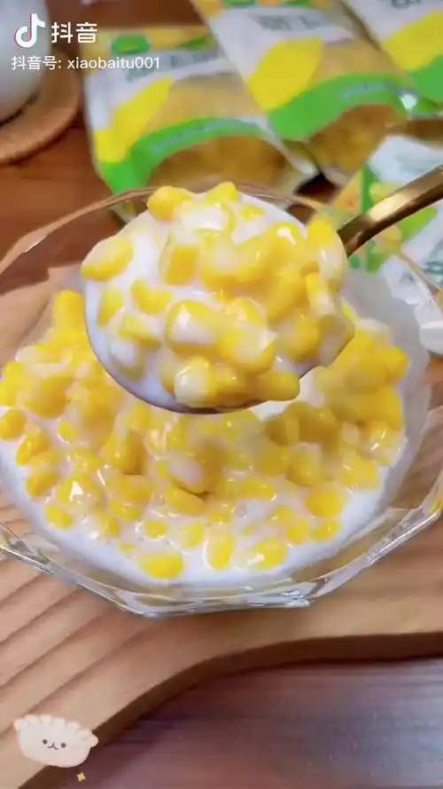 也可以做沙拉当晚餐玉米粒沙拉属于春天的低卡快乐 玉米粒_沙拉_玉米