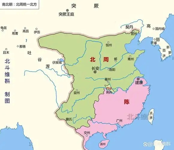 看南北朝的历史,给我们的感觉就是北朝始终压过南朝一头.