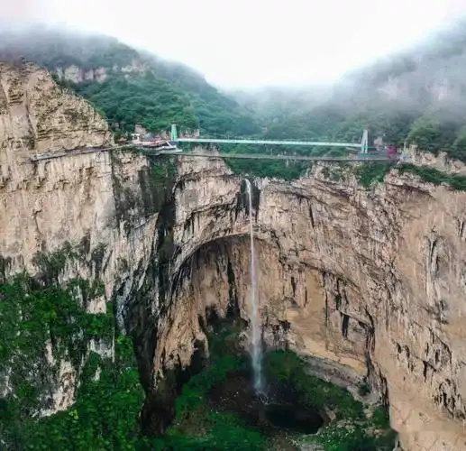 长治画中游天脊山风光