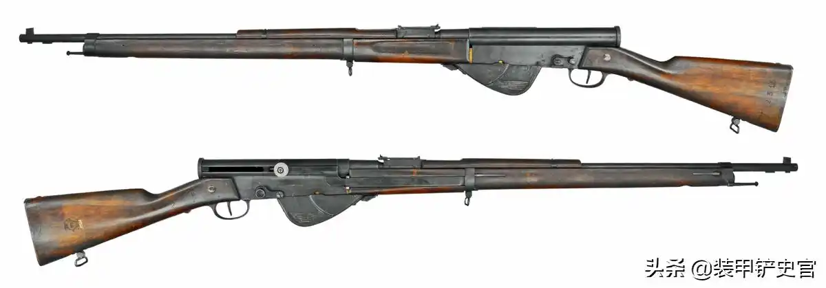 的子弹为法军制式的8毫米勒贝尔步枪弹,采用贝蒂埃步枪的5发漏夹供弹