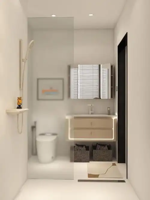 卫生间装修##淋浴花洒##浴室柜