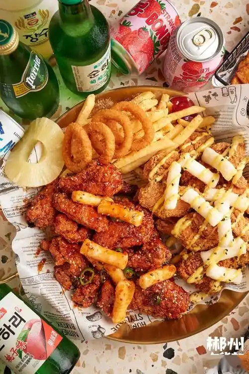 get韩剧『女主角』同款炸鸡!5折开吃!_韩式