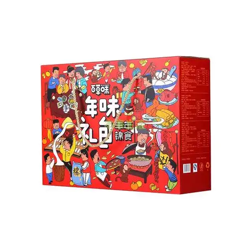 百草味年味礼包丰年锦食1186g【行情 报价 价格 评测 特价 折扣】-本