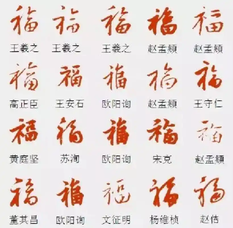 各种福字图片大全,都帮你收集好了～ 看完后,有没有一丝感慨?