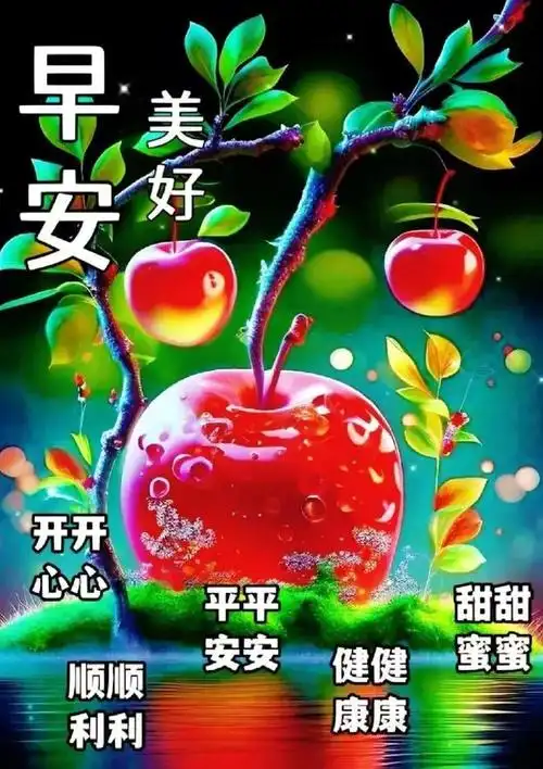 早安问候表情包平安相随健康永伴