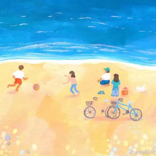 插画师liwenchu笔下的童年主题插画