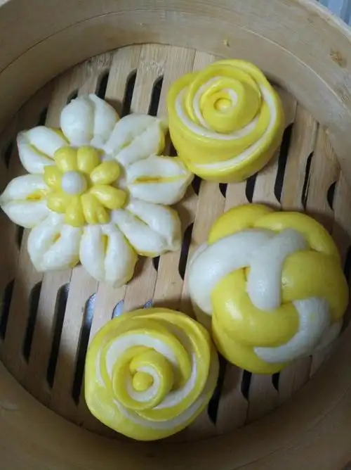 开开外婆做的花式馒头