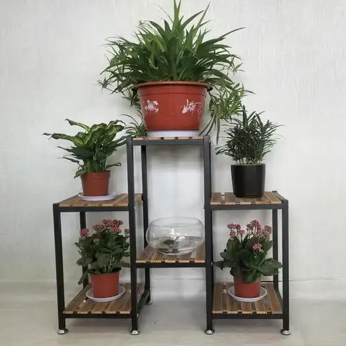 铁艺花架二层客厅