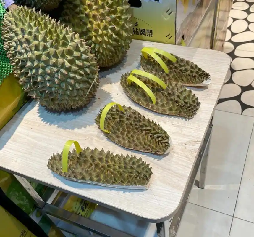 榴莲拖鞋?会有人买吗?