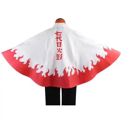 七代火影忍者披风漩涡鸣人火影斗篷动漫周边cos现货cosplay男装