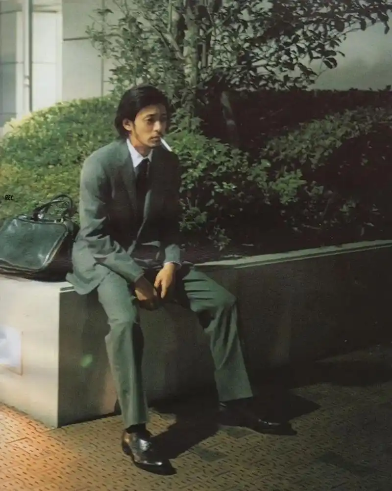 跟着明星学穿搭.小田切让97#ootd穿搭 #vibe氛围  - 抖音