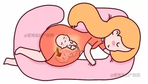 1. 准妈妈子宫天生左旋,左侧睡只会加重程度.