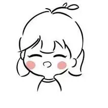 超萌可爱熊女孩头像卡通简笔画