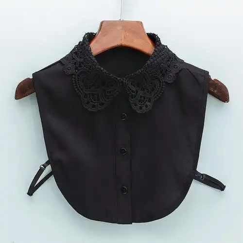 澈逸假领子女士假领子百搭洋气蕾丝雪纺衬衫假衣领新款假领子女士装饰