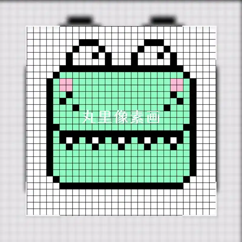 像素画 #网格画教学 #像素画教程 # - 抖音
