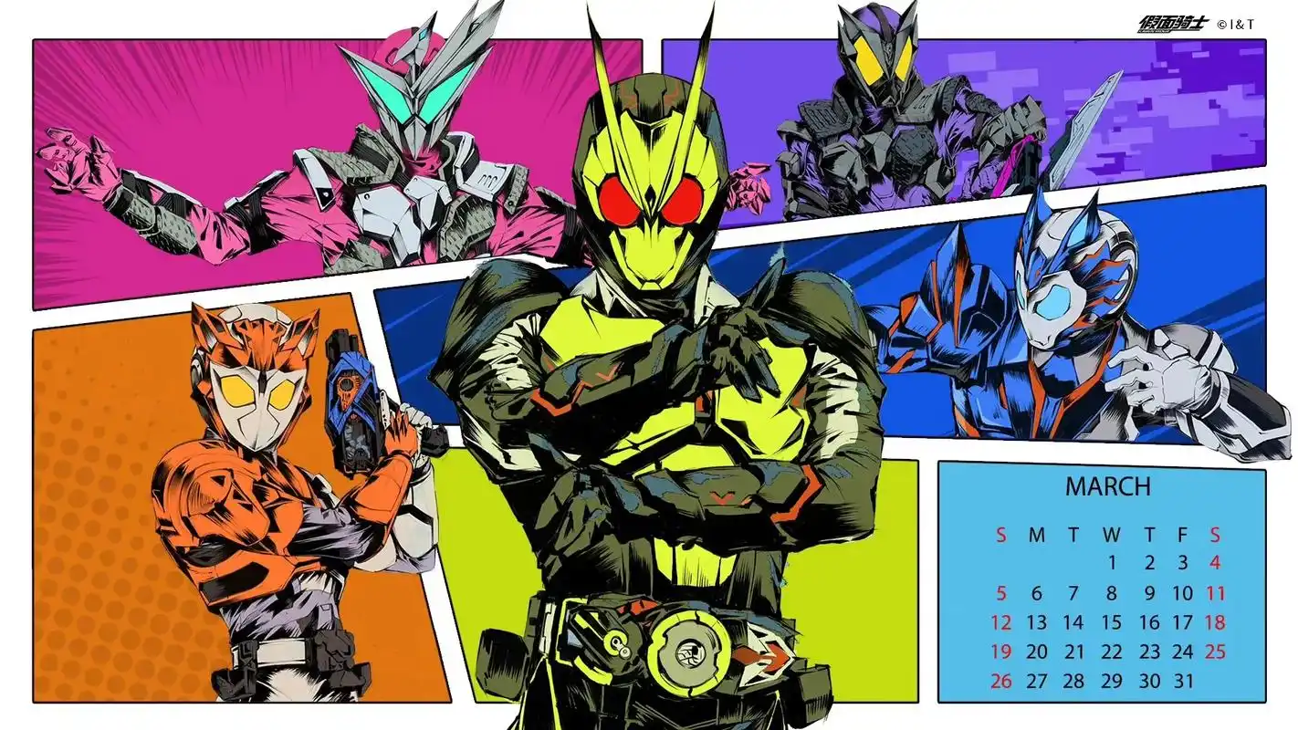 假面骑士零一三月壁纸分享.#假面骑士无尽的爱 #假面骑士01 - 抖音