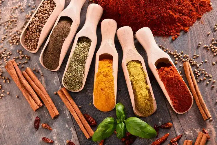 多彩的调料图片