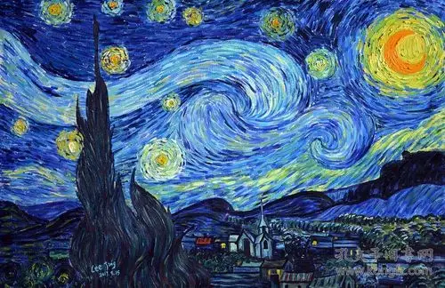 梵高《星月夜》