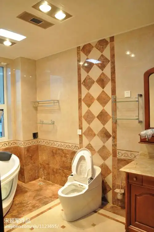 中式腰线装修图片 – 设计本装修效果图