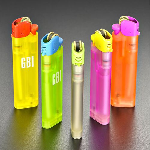 大船大船gbi英国砂轮打火机一次性磨砂老式创意个性充气明火家用 g02