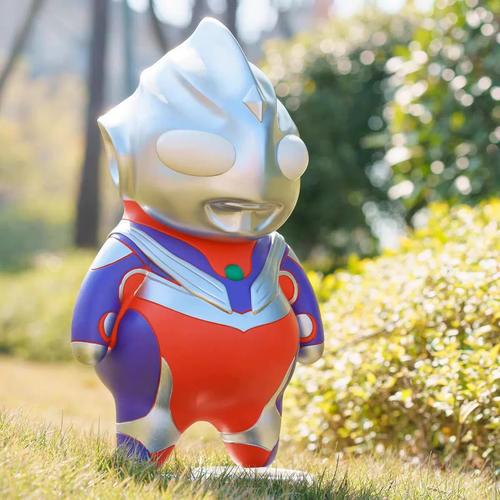 【拾壹】光之幼崽肥宅胖子迪迦奥特曼手办q版可爱车载机箱摆件