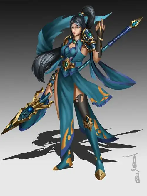 武侠 女|插画|游戏原画|夏目大gg - 原创作品 - 站酷 (zcool)