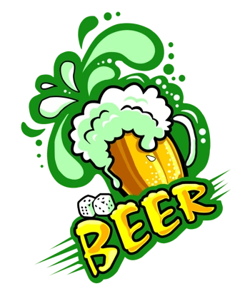 卡通啤酒设计元素