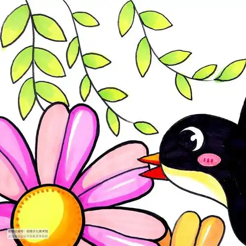 简笔画只小燕子的画法