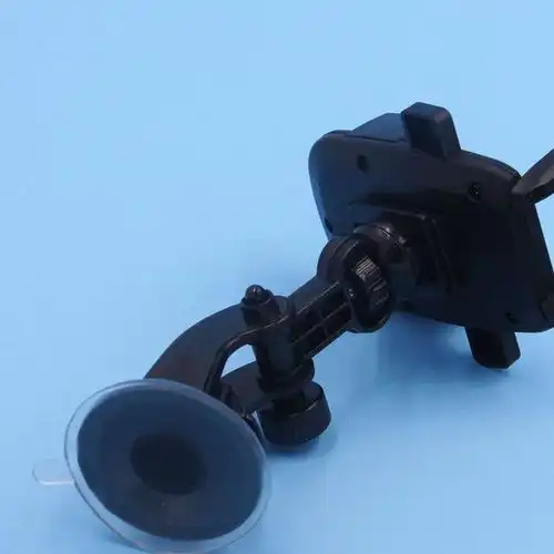 塑料吸盘支架车载汽车通用360度旋转硅胶吸盘大自动锁手机支架