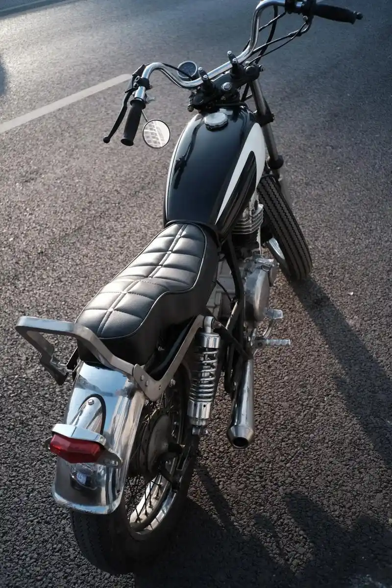 铃木gn250 改装.#复古机车 #bobber #摩托车改 - 抖音