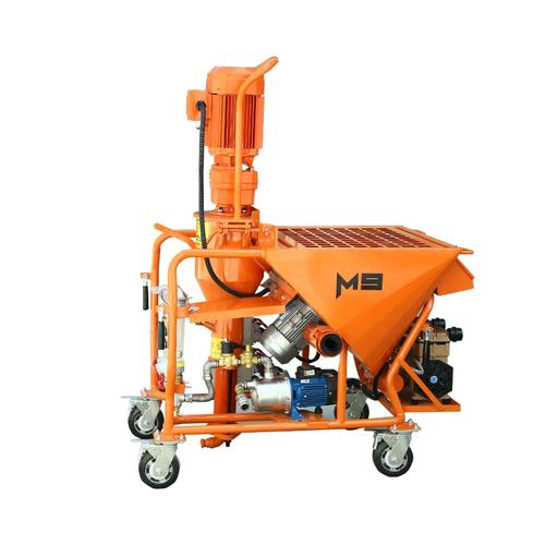 速发柯立特全自动石膏喷涂机腻子粉干粉磷石膏粉墙机喷内墙石膏喷