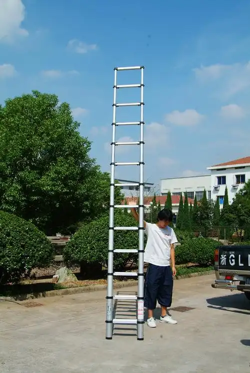 五步梯铝合金梯子 工程伸缩梯竹节梯 多功能移动式梯子 低价供应