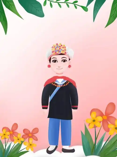 民族团结教育系列67德昂族