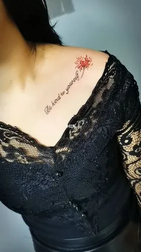 锁骨英文彼岸花