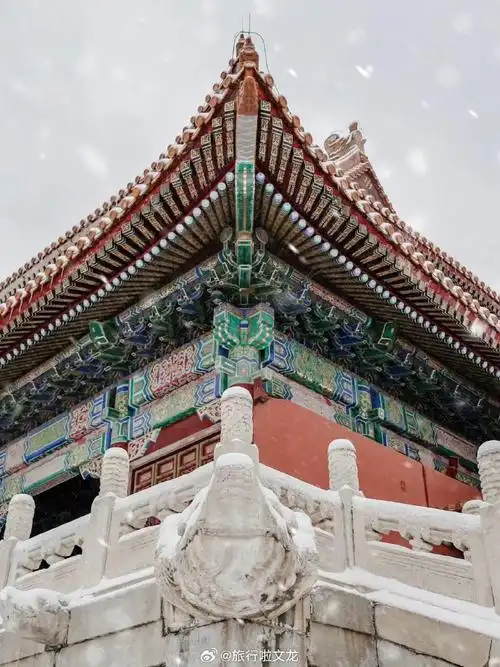 蛋仔岛下雪了#故宫,想必是各位到北京必去打卡的景点之一.