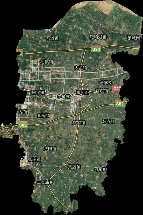 我的家乡在哪里之中牟县(河南)