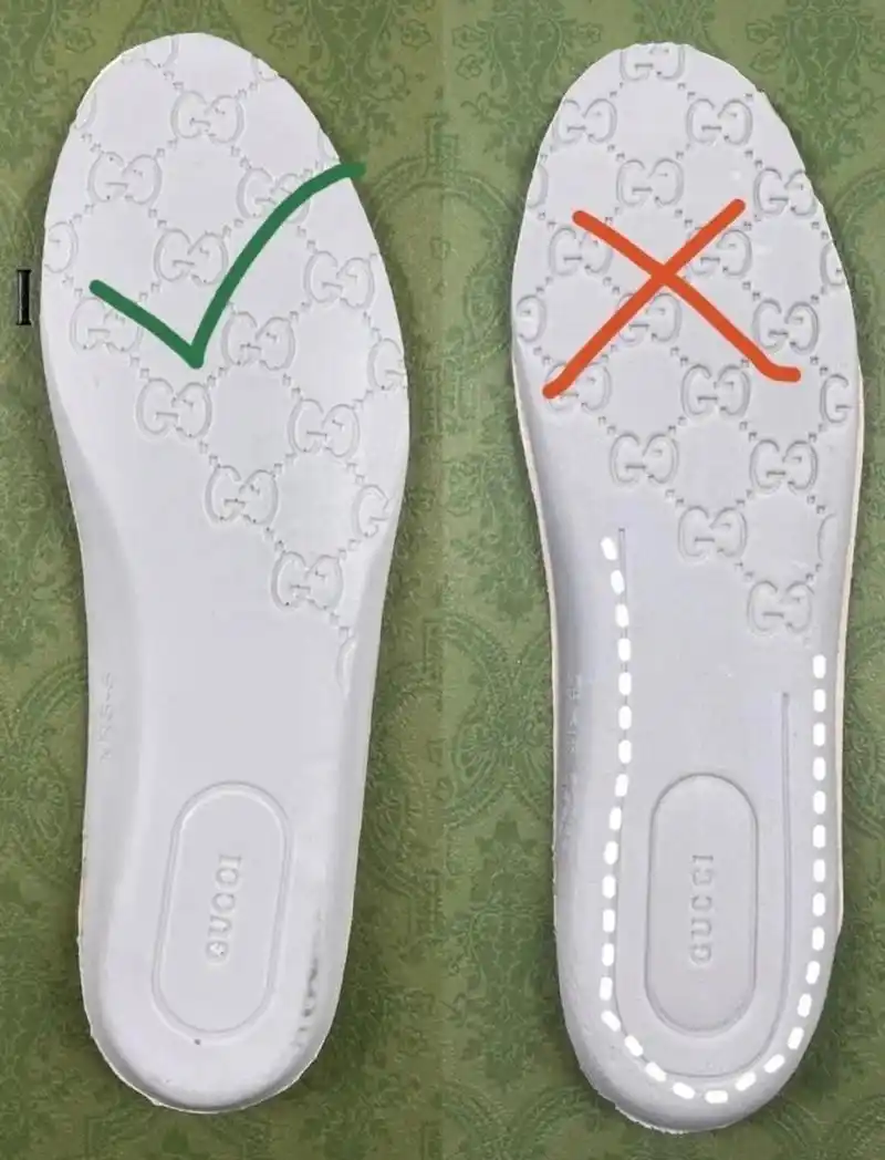 gucci脏脏鞋99真假对比90 gucci小脏鞋真假对比,今天给大家带来