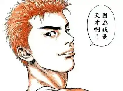 (樱木花道) - 这人图好多,我终于遇到像样点的对手了_表情头牌_金馆长