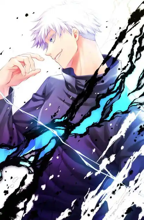 五条悟|ゆずまゆ的咒术回战插画图片