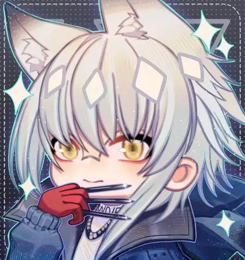 画一下可爱的小狼崽