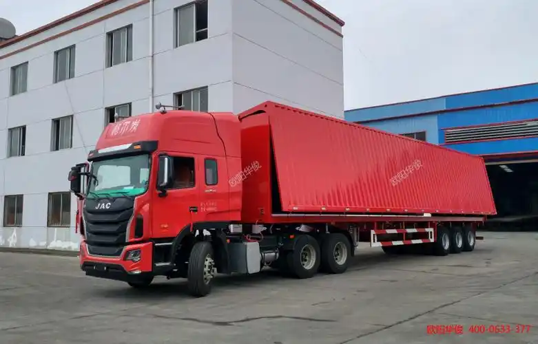 今日头条丨广东飞翼厢式车 新疆13米仓栏交车大吉