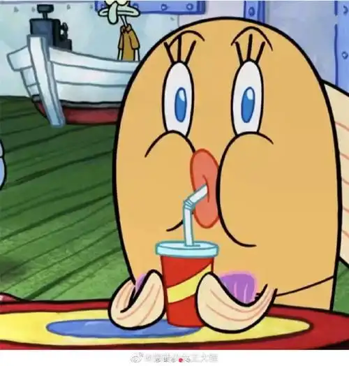 海绵宝宝里的鱼鱼有多喜欢肥宅水#鱼鱼们都爱快乐水