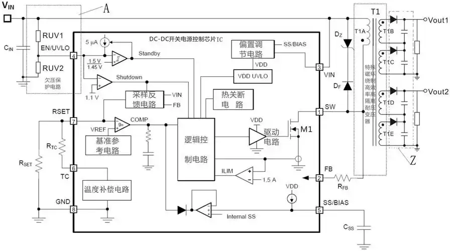隔离型dcdc高压电源模块