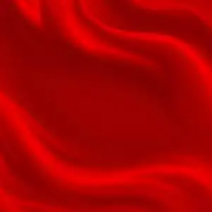 棉麻丝材料红色背景的波浪褶皱丝缎面材料或豪华照片