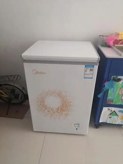 100升 卧式冷柜 一机多用柜 顶开门节能静音冷冻冷藏家用迷你小型冰柜