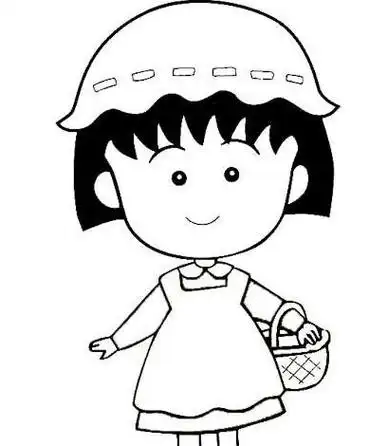 超萌可爱人物简笔画