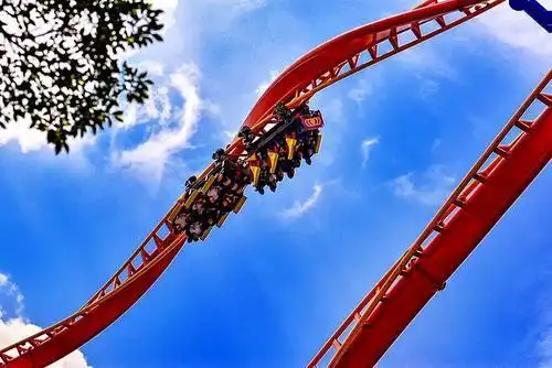 飞轮倒挂半空中,10分钟过去了园方才来解救,游客激动讨说法_游乐园