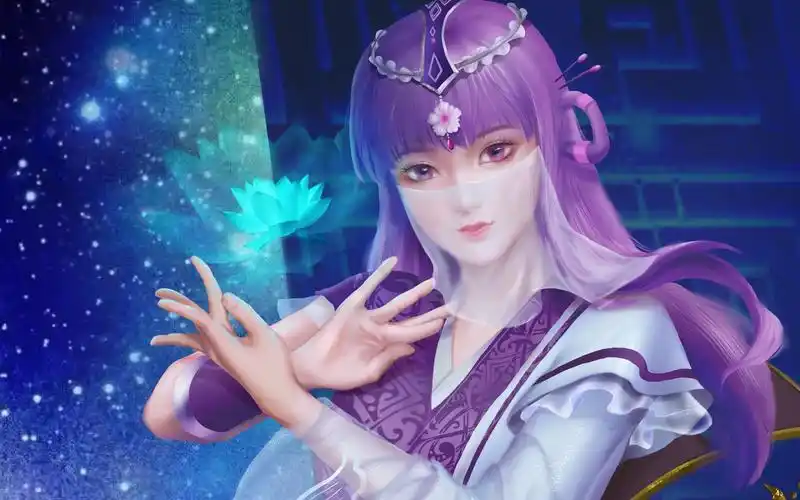 秦时明月ipad绘画～少司命女神插画绘制过程_哔哩哔哩 (゜-゜)つロ