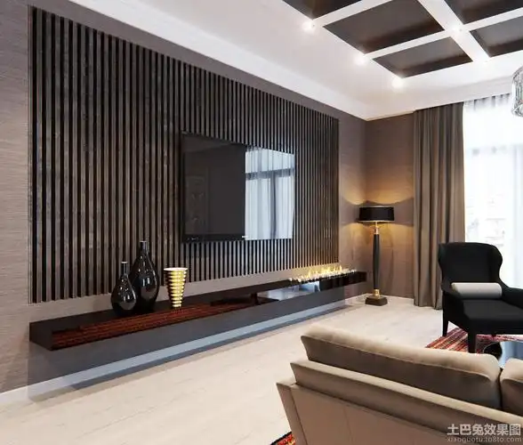 宜家风格电视背景墙装修图片欣赏效果图