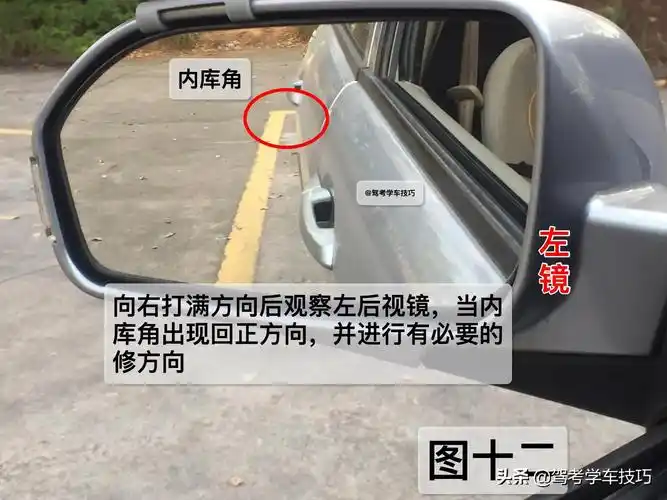 倒车入库技巧图解6个步骤要掌握